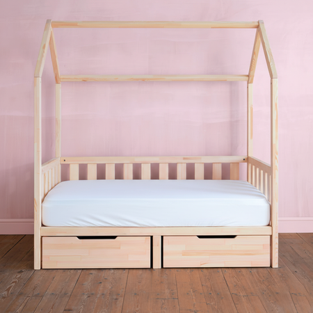 Hippychick Waterproof Cotton Fitted Mattress Protector