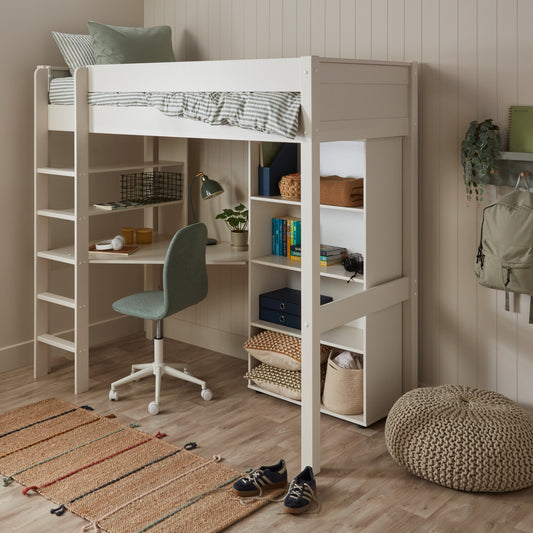 Hamptons Kids High-Sleeper Loft Bed
