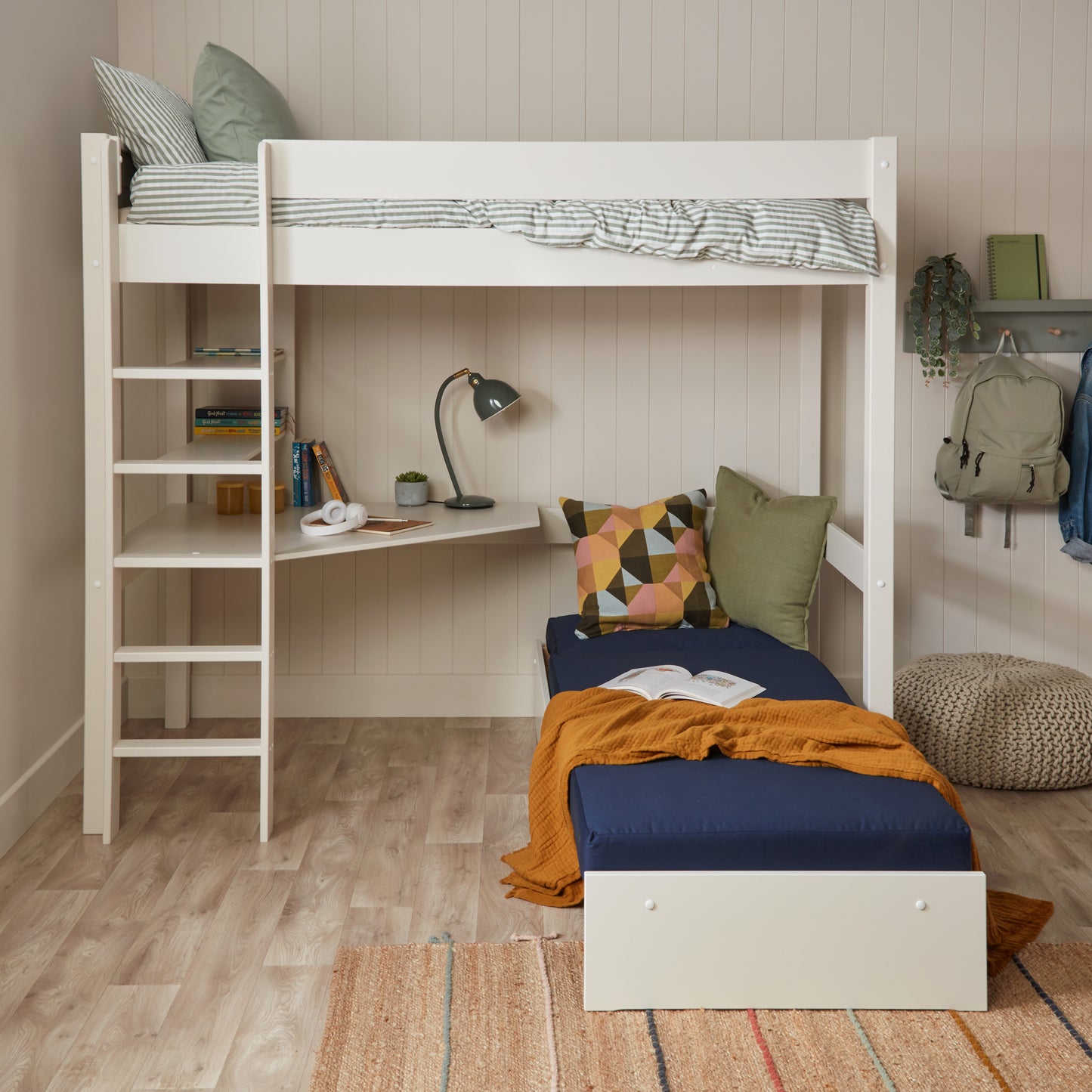 Hamptons Kids High-Sleeper Loft Bed