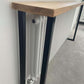 Rustic Radiator Cover with Hairpin Legs - 160 cm by 30 cm