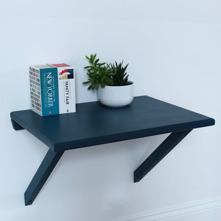 Custom Sized Wall Mounted Desk - 120 cm by 35 cm