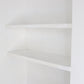 Dark Wood Alcove Floating Shelves - Made to Measure