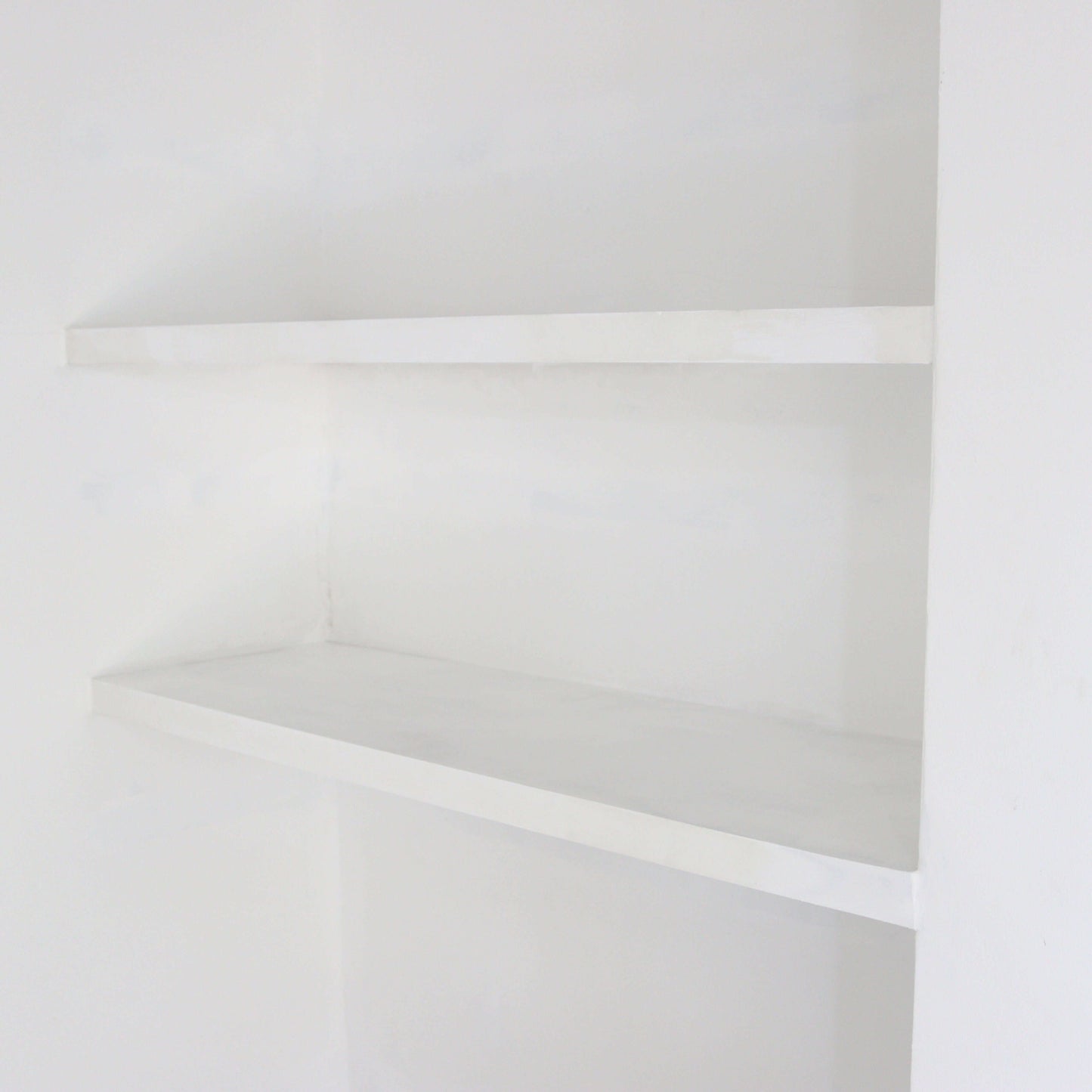 Paintable Alcove Floating Shelves - 165 cm by 30 cm