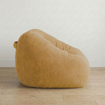 Kids Beanbag Armchair Mustard