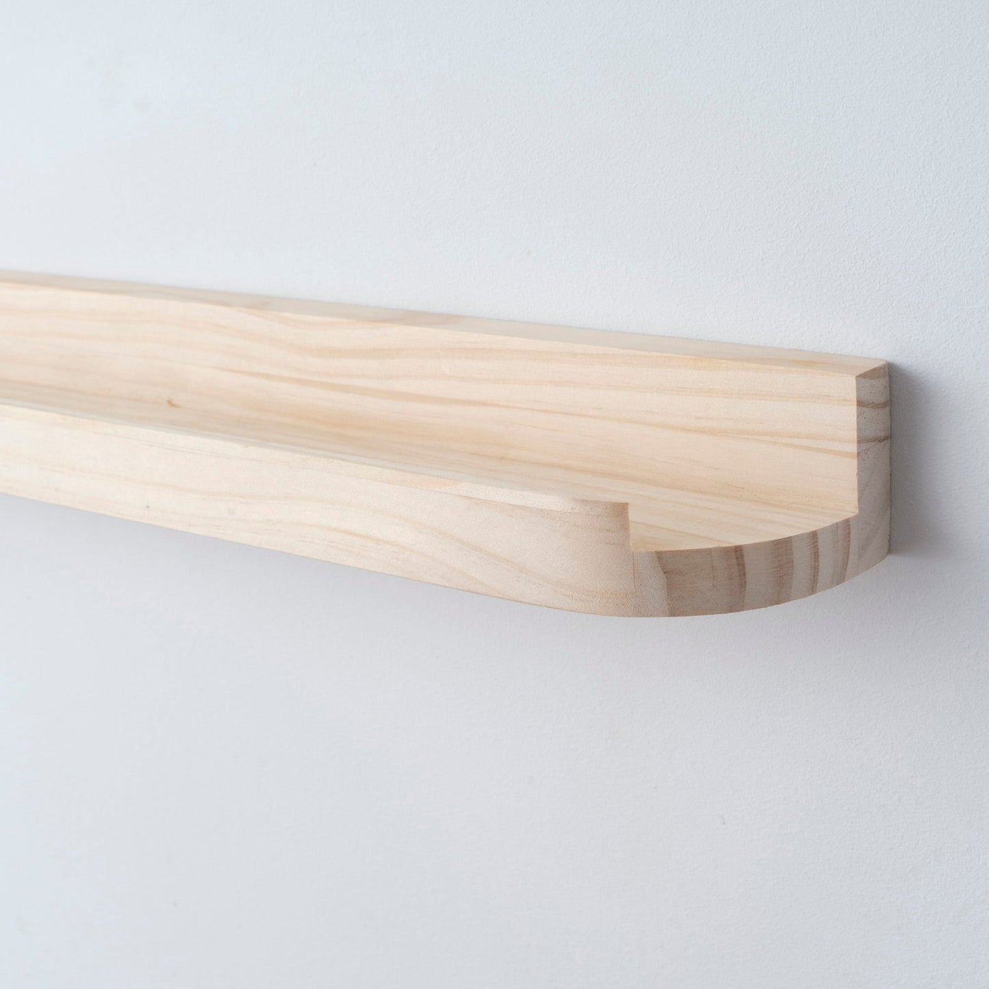 Solid Pine Picture Shelf - 50 cm by 8 cm