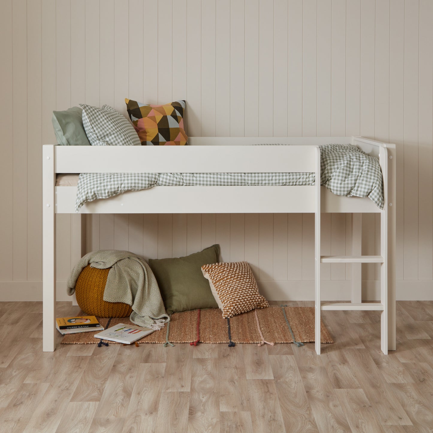 Hamptons Kids Mid-Sleeper Loft Bed