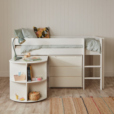 Hamptons Kids Mid-Sleeper Loft Bed