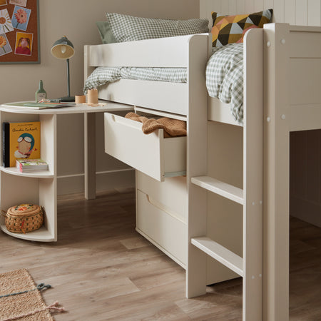 Hamptons Kids Mid-Sleeper Loft Bed