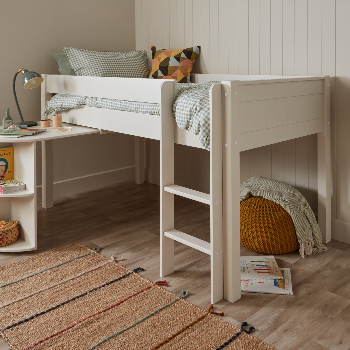 Hamptons Kids Mid-Sleeper Loft Bed