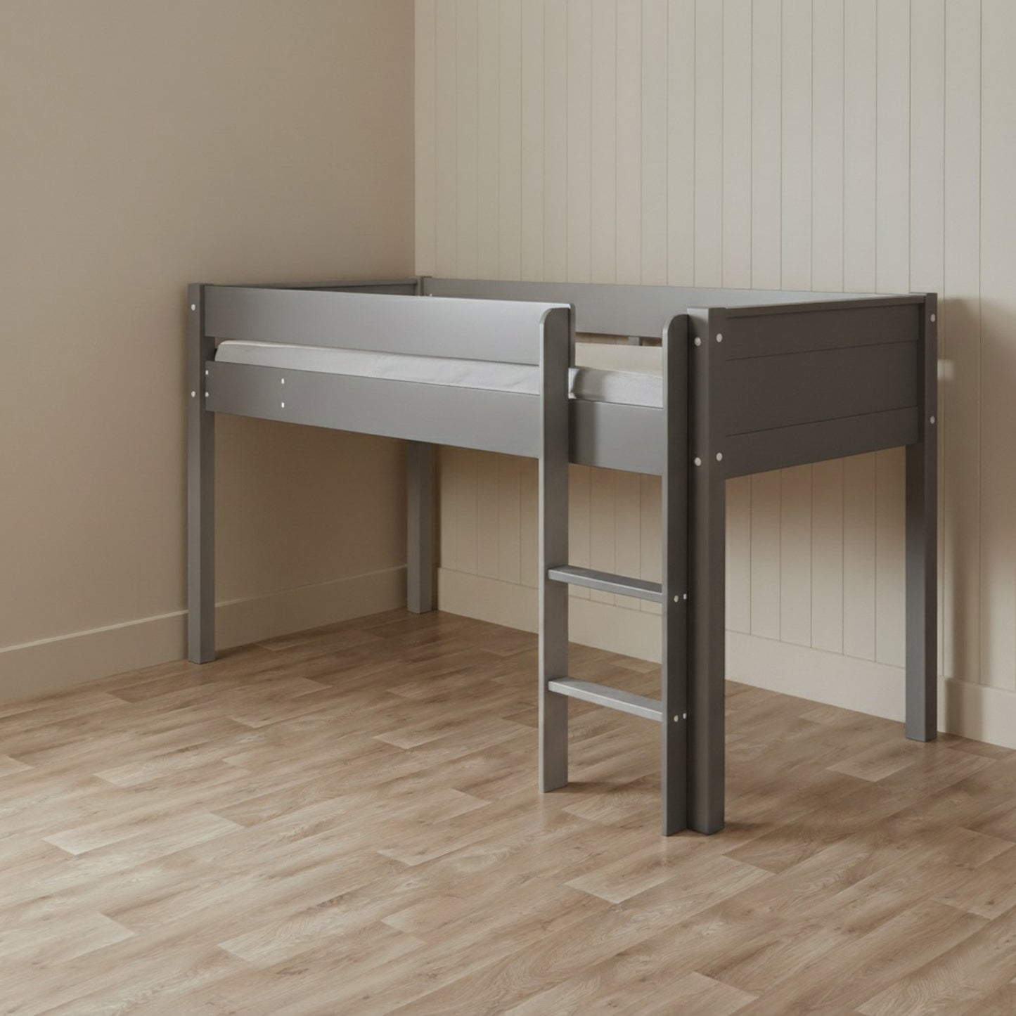 Mittelgraues Halbschlafsofa