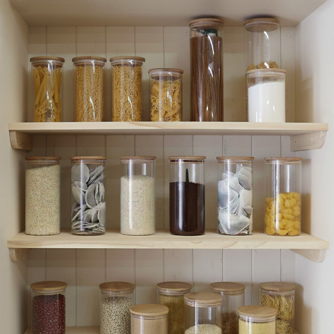 Pine Pantry Shelves