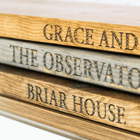 Personalised Shelves with Brackets - 30 cm by 30 cm