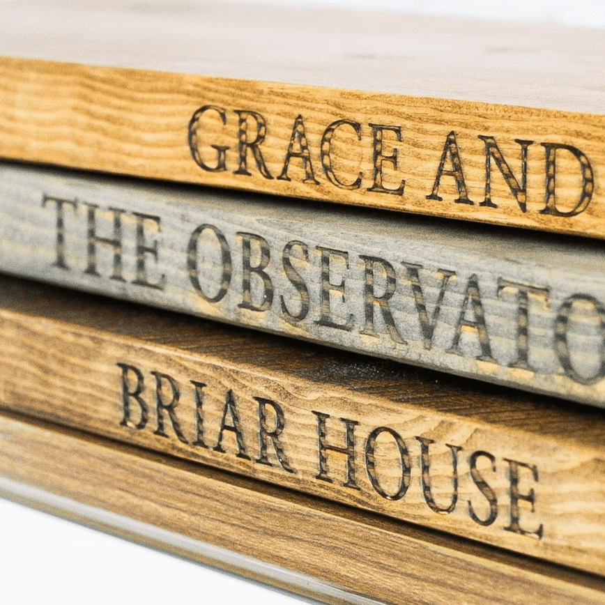 Personalised Shelves with Brackets - 30 cm by 22 cm