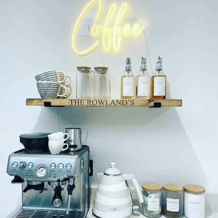 Personalised Shelves with Brackets - 30 cm by 15 cm