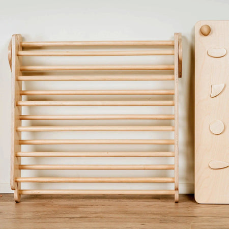 Pikler Triangle Climber With Ramp