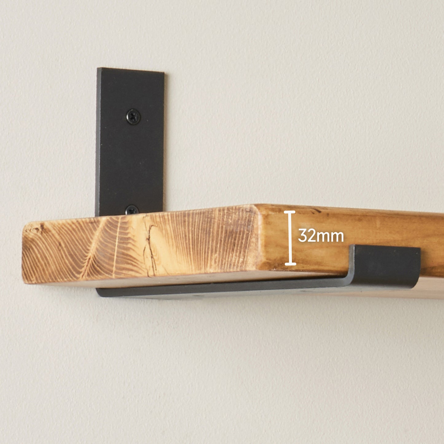Solid Pine Customisable Scaffold Shelves