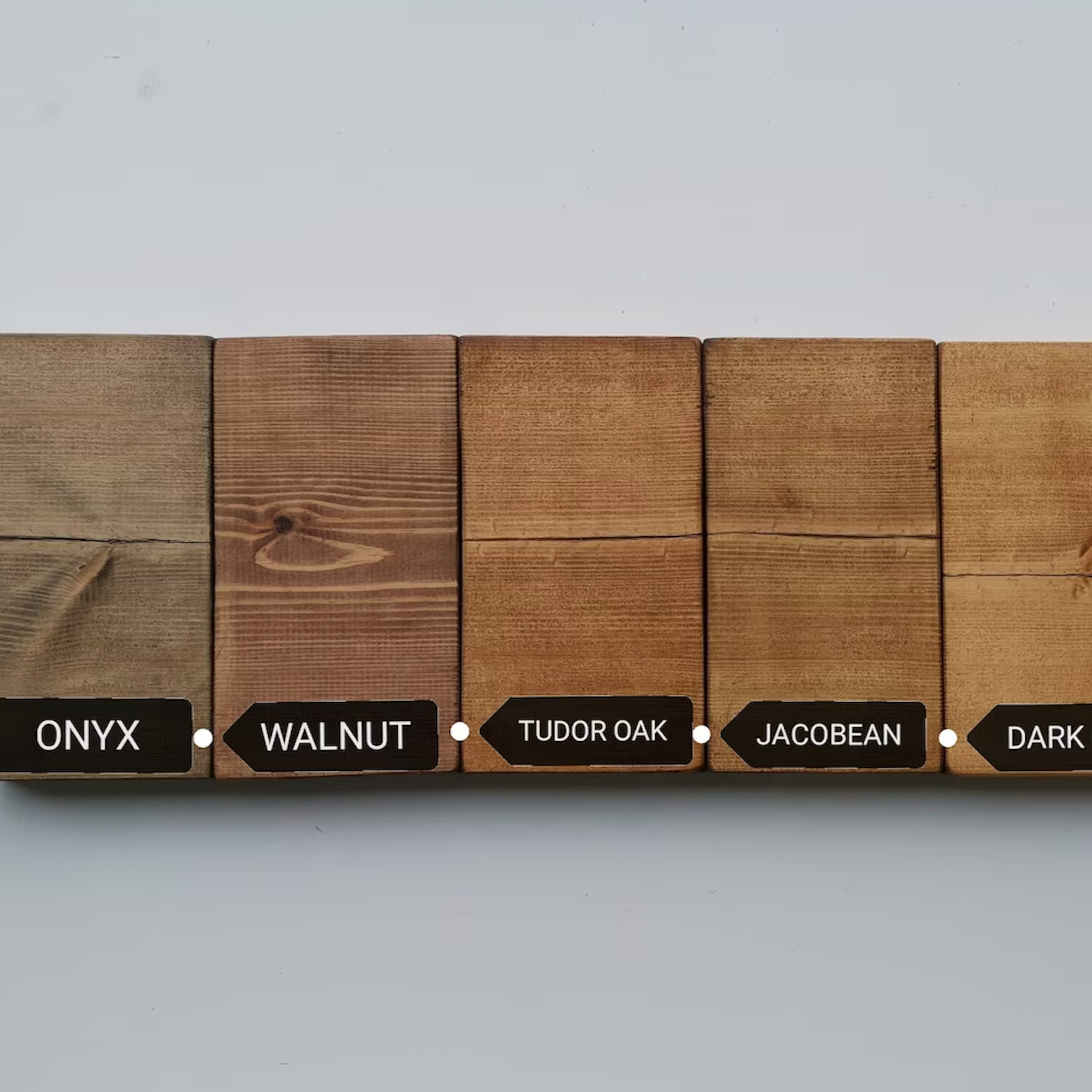 Rustic Scaffold Shelves with Utensil Rack - 40 cm by 15 cm