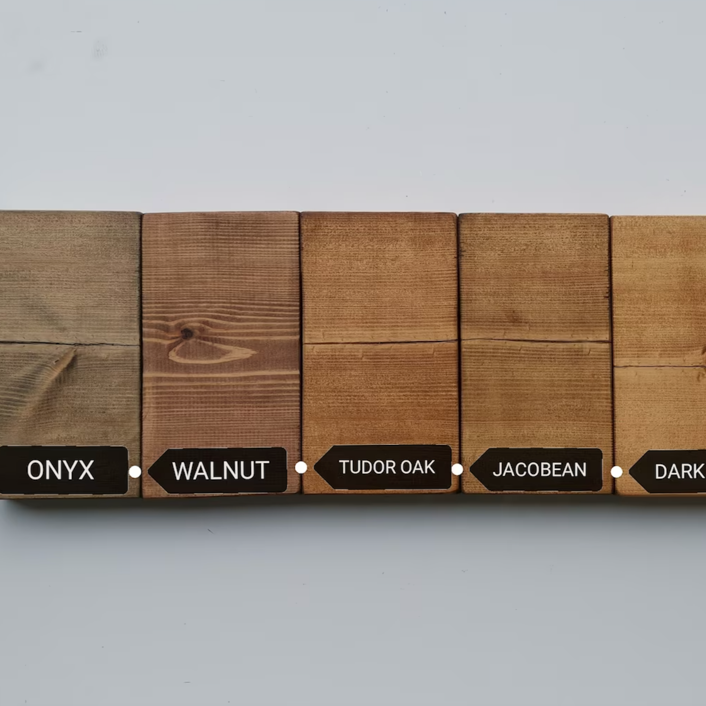 Étagères d'échafaudage avec supports - 52 cm x 15 cm