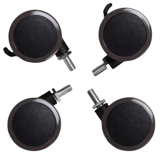 Roues pivotantes verrouillables