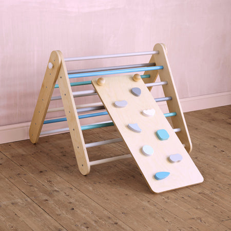 Pikler Triangle Climber With Ramp
