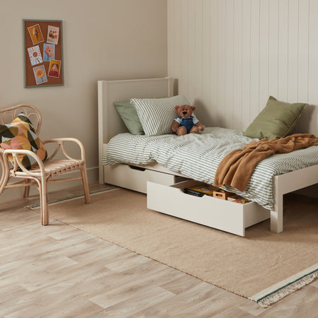 Hamptons Kids Bed with Optional Trundle & Mattress
