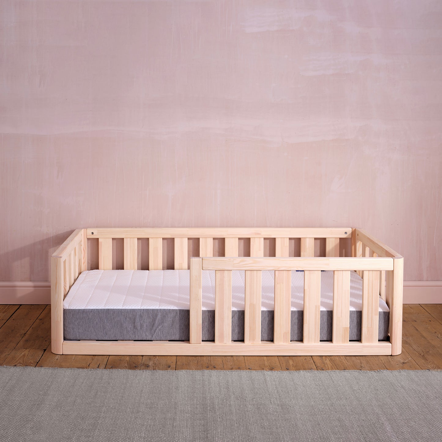 Toddler Floor Bed and Mattress Bundle