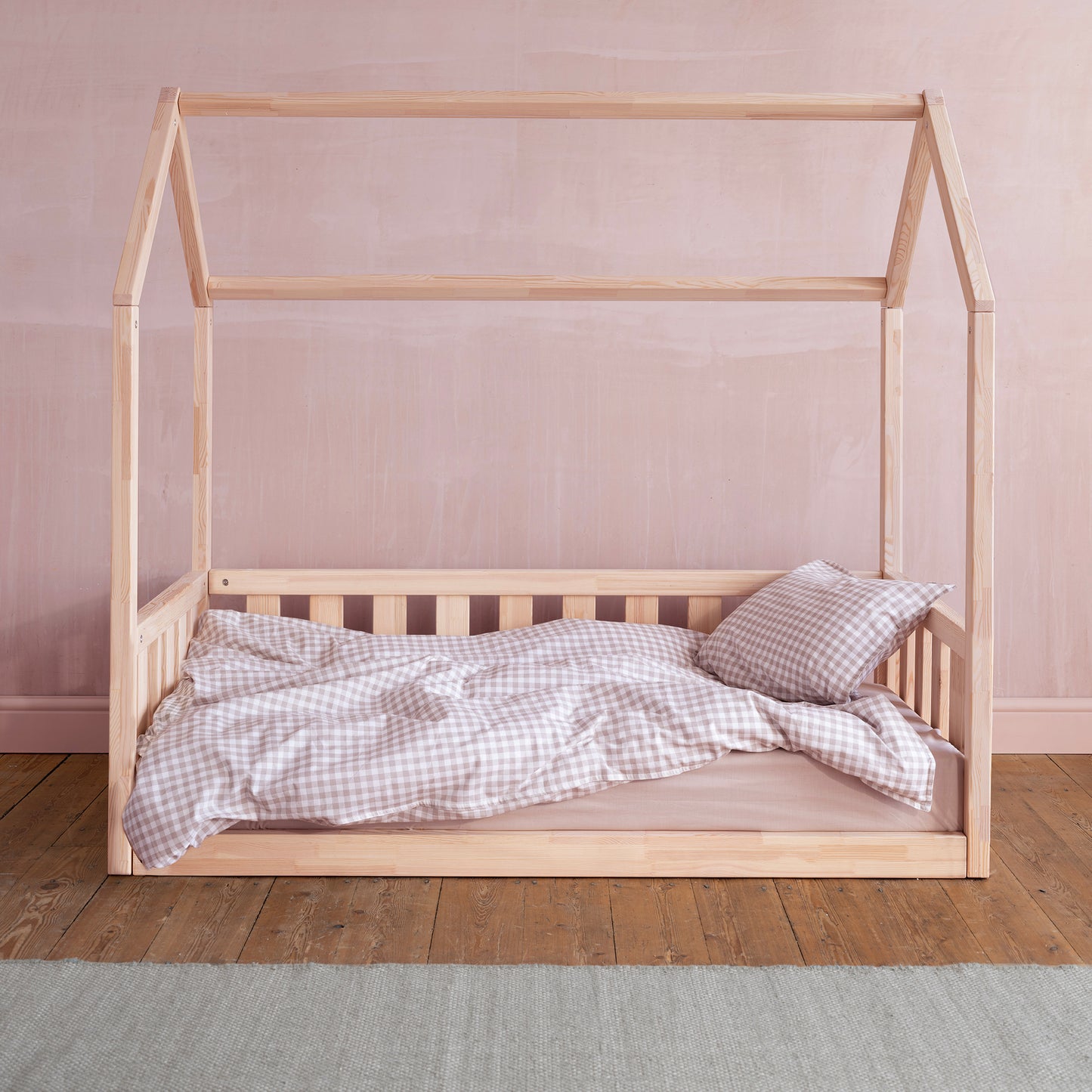 Toddler House Floor Bed