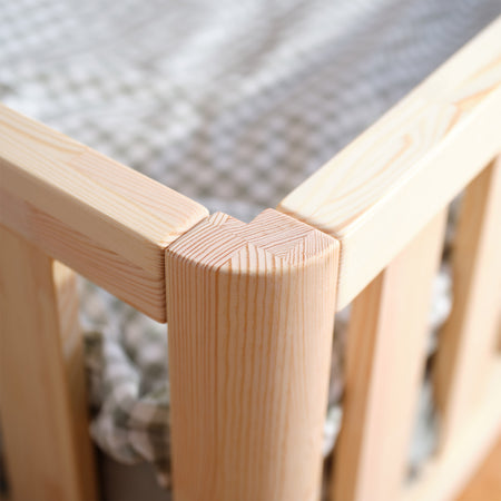 High Sided Toddler Floor Bed