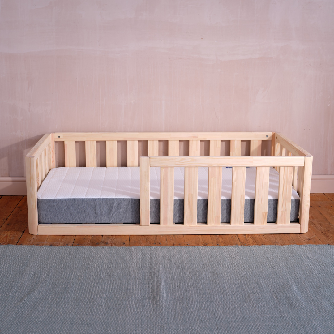 Toddler Floor Bed and Mattress Bundle
