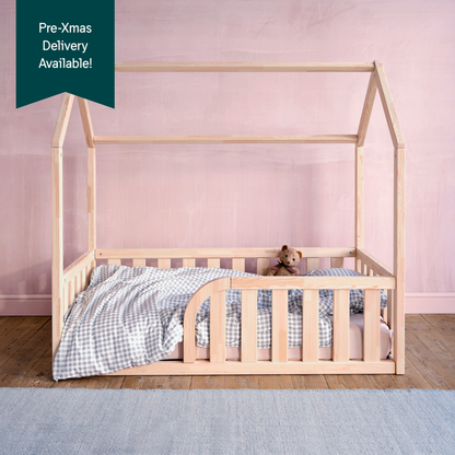 Toddler House Floor Bed