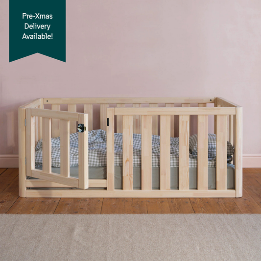 High Sided Toddler Floor Bed