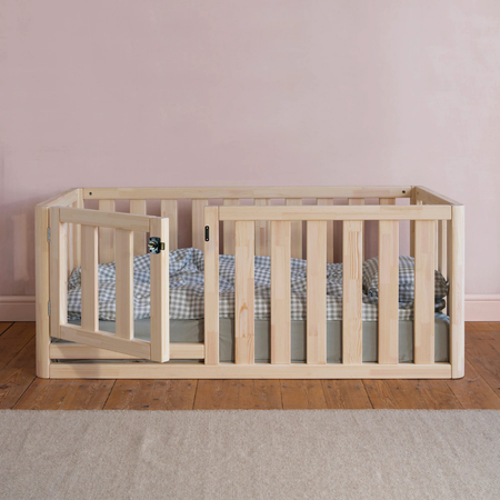 High Sided Toddler Floor Bed
