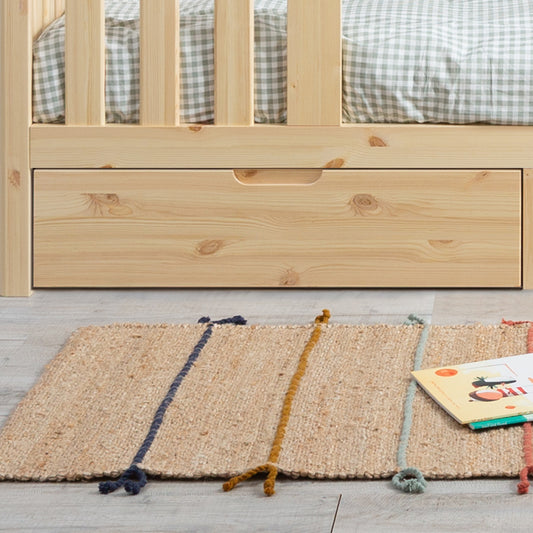 Toddler Under Bed Drawers Natural