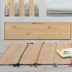 Toddler Under Bed Drawers White