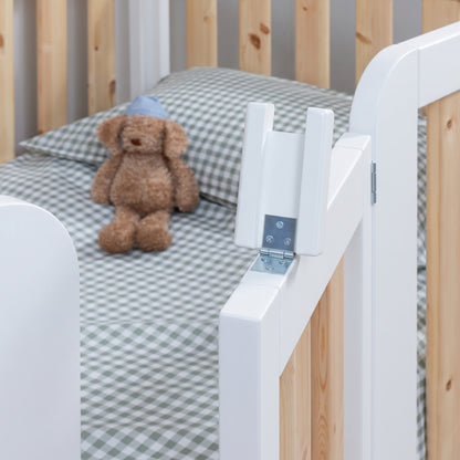Roomix Transition High Sided Toddler Bed White