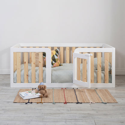 Roomix Transition High Sided Toddler Bed White