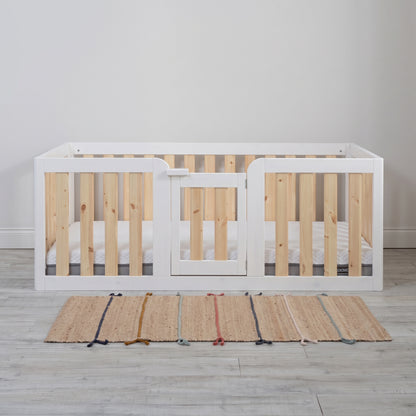 Roomix Transition High Sided Toddler Bed White