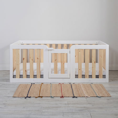 Roomix Transition High Sided Toddler Bed White