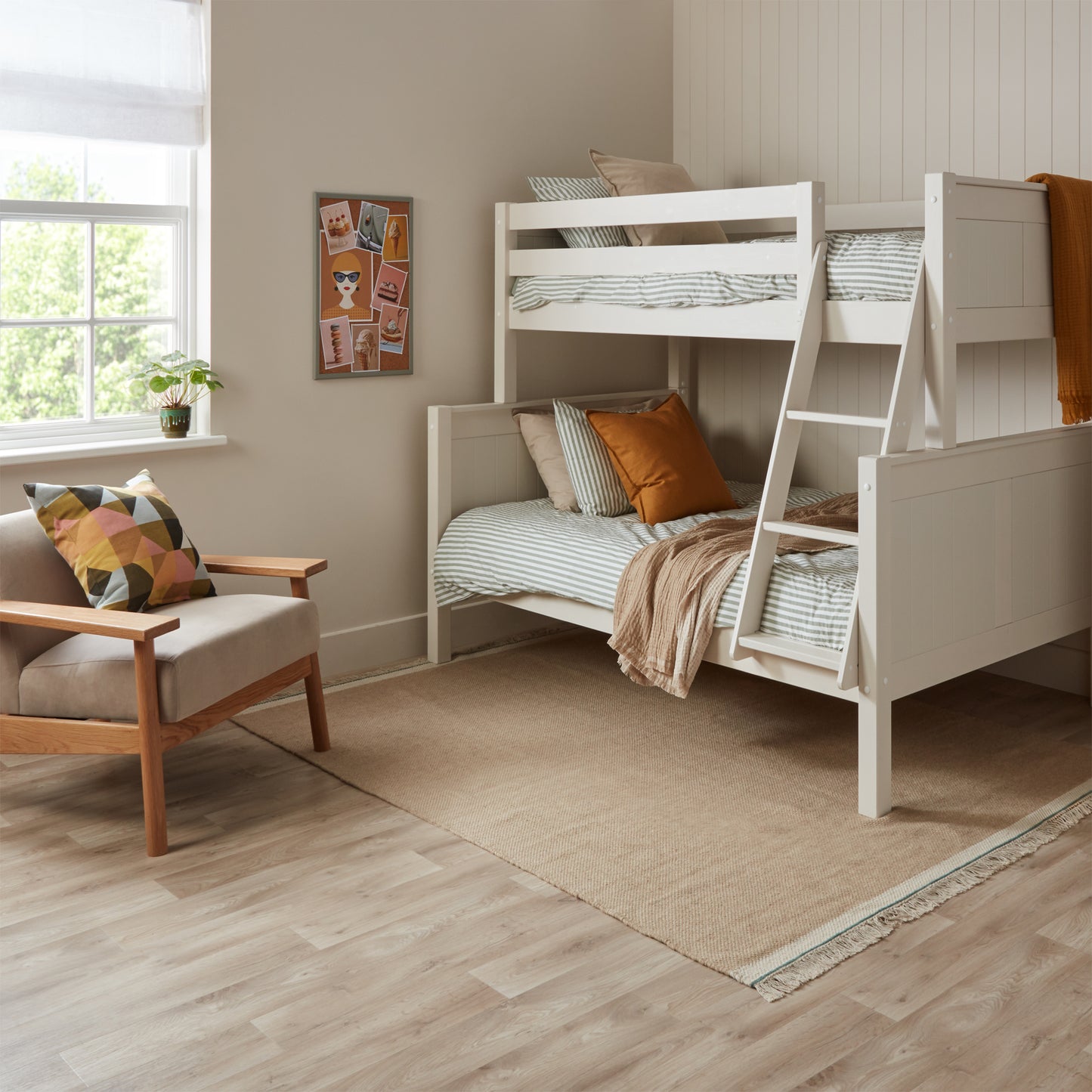 Hamptons Convertible Trio Bunk Bed