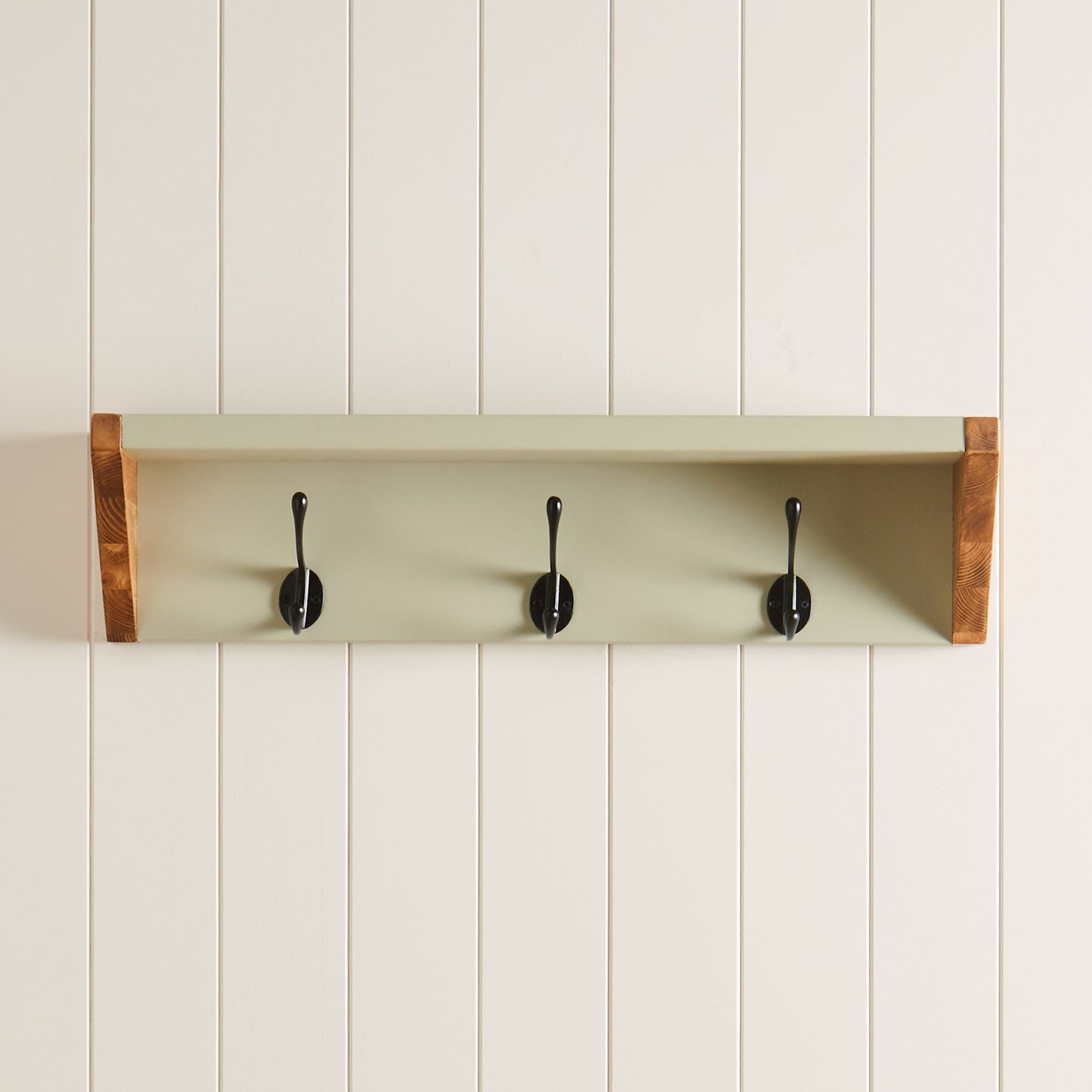 Solid Pine Wall Mounted Coat Hook