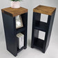 Wooden Bedside Table / Side Table - 25 cm by 22 cm by 58 cm