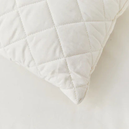 Oreiller simple en coton biologique et laine