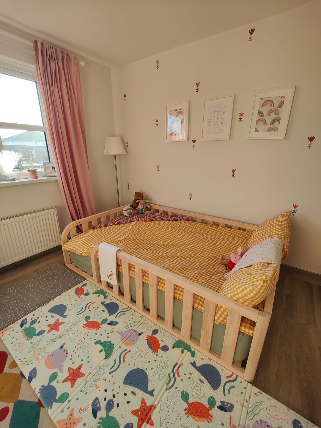 Charlotte P · Small double floor bed