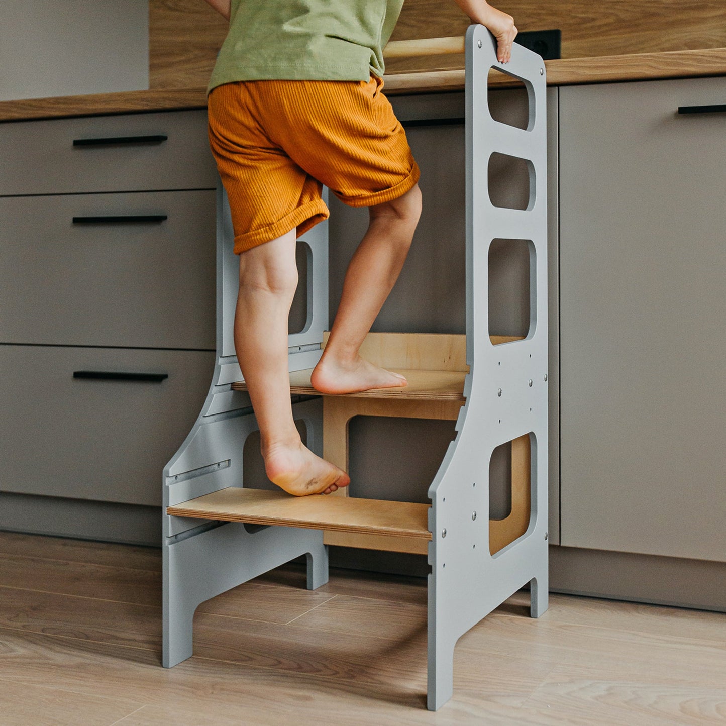 Adjustable Height Learning Tower - Kids