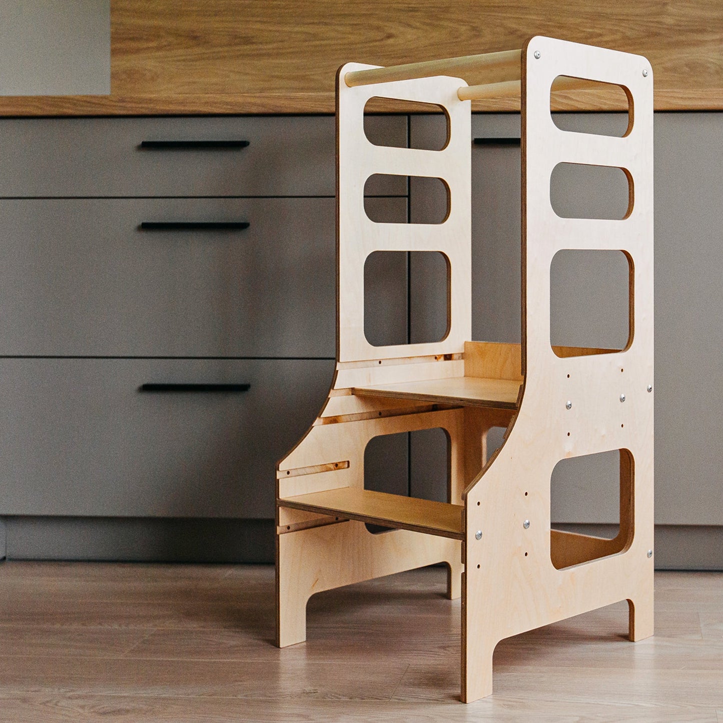 Adjustable Height Learning Tower - Kids