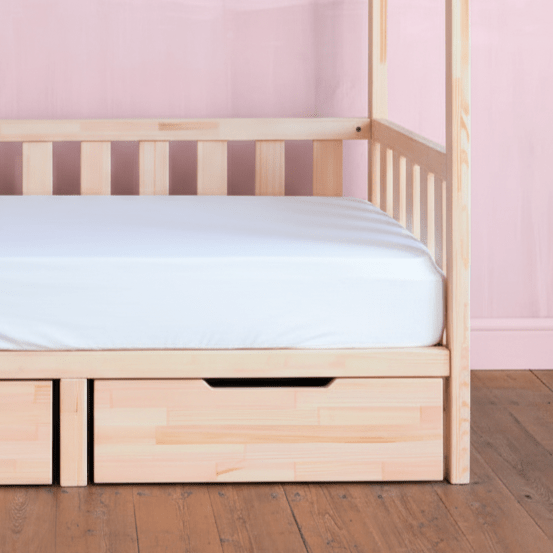 Brushed Cotton Waterproof Fitted Mattress Protector - Kids
