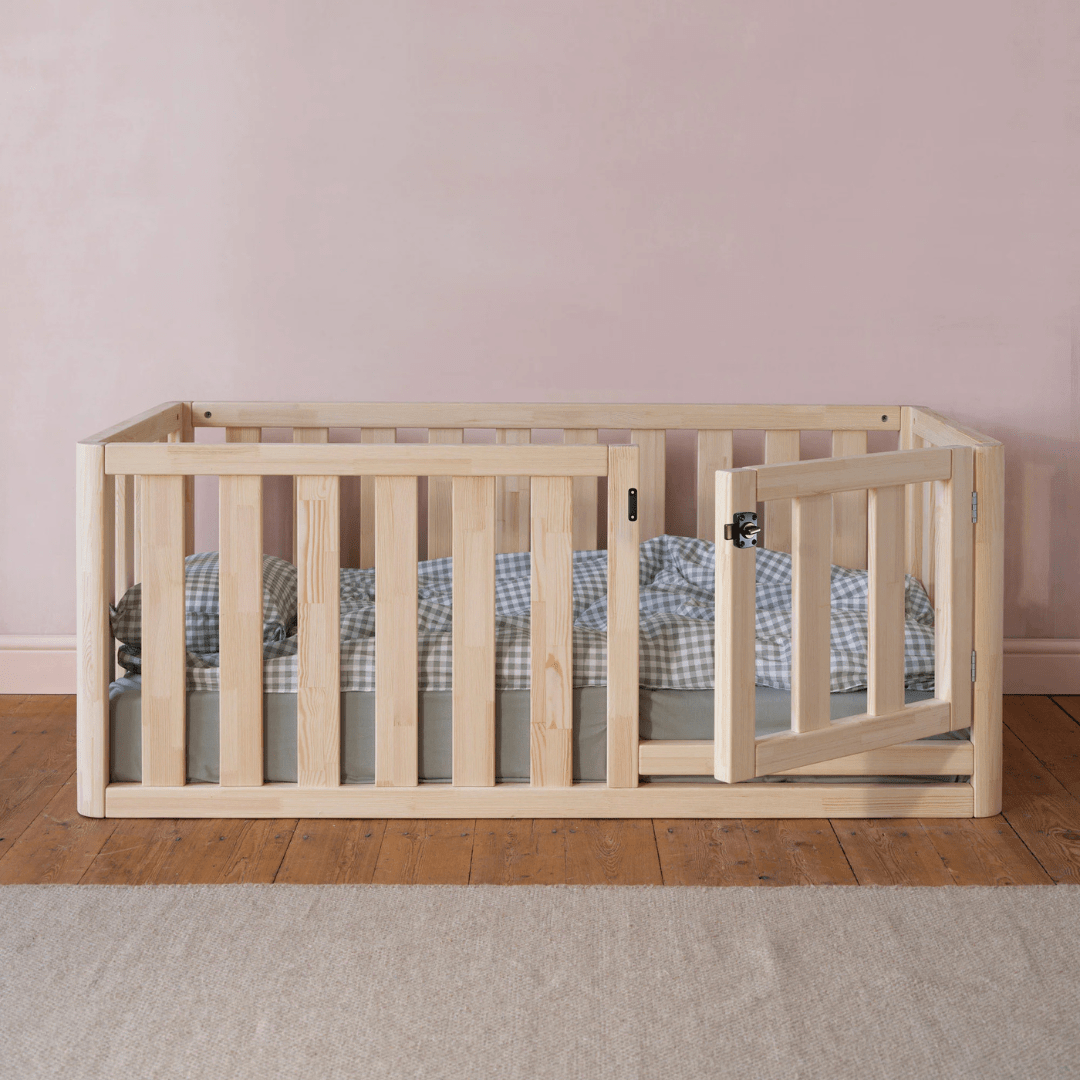 High Sided Toddler Floor Bed - Kids