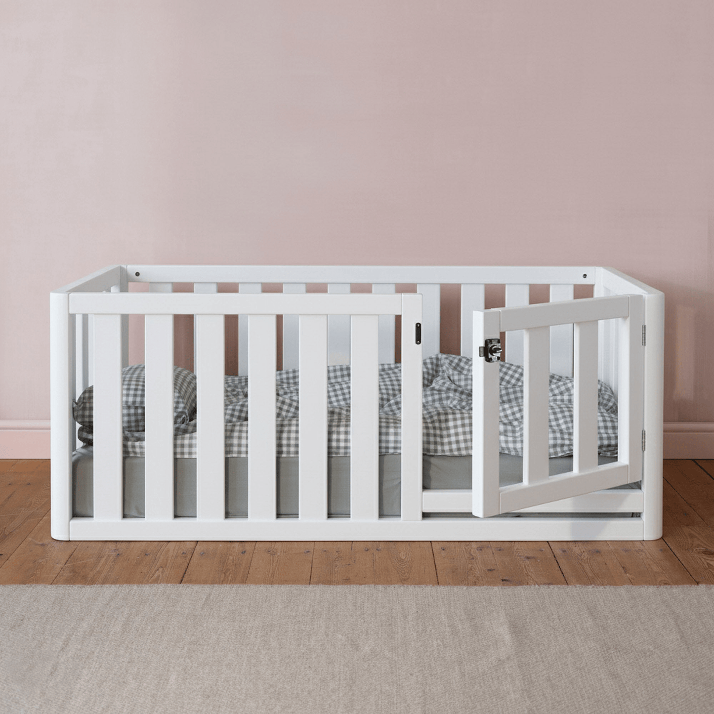 High Sided Toddler Floor Bed - Kids