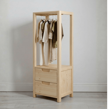 Kids Open Wardrobe with Drawers - Roomix Beds