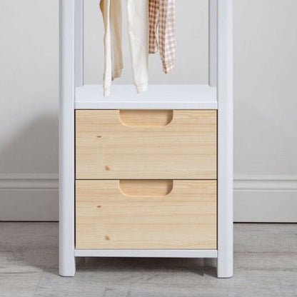 Kids Open Wardrobe with Drawers - Roomix Beds